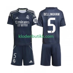 Real Madrid Jude Bellingham 5 Barn Borte Fotballdrakt 2025/26 Kortermet